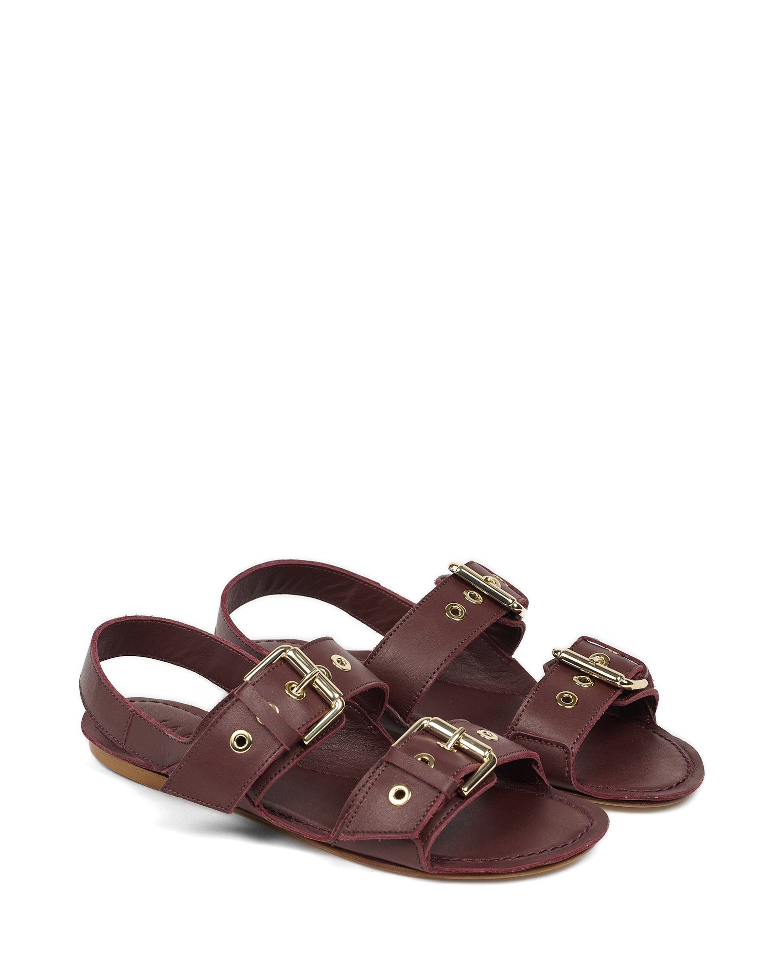 Double Buckle Sandal