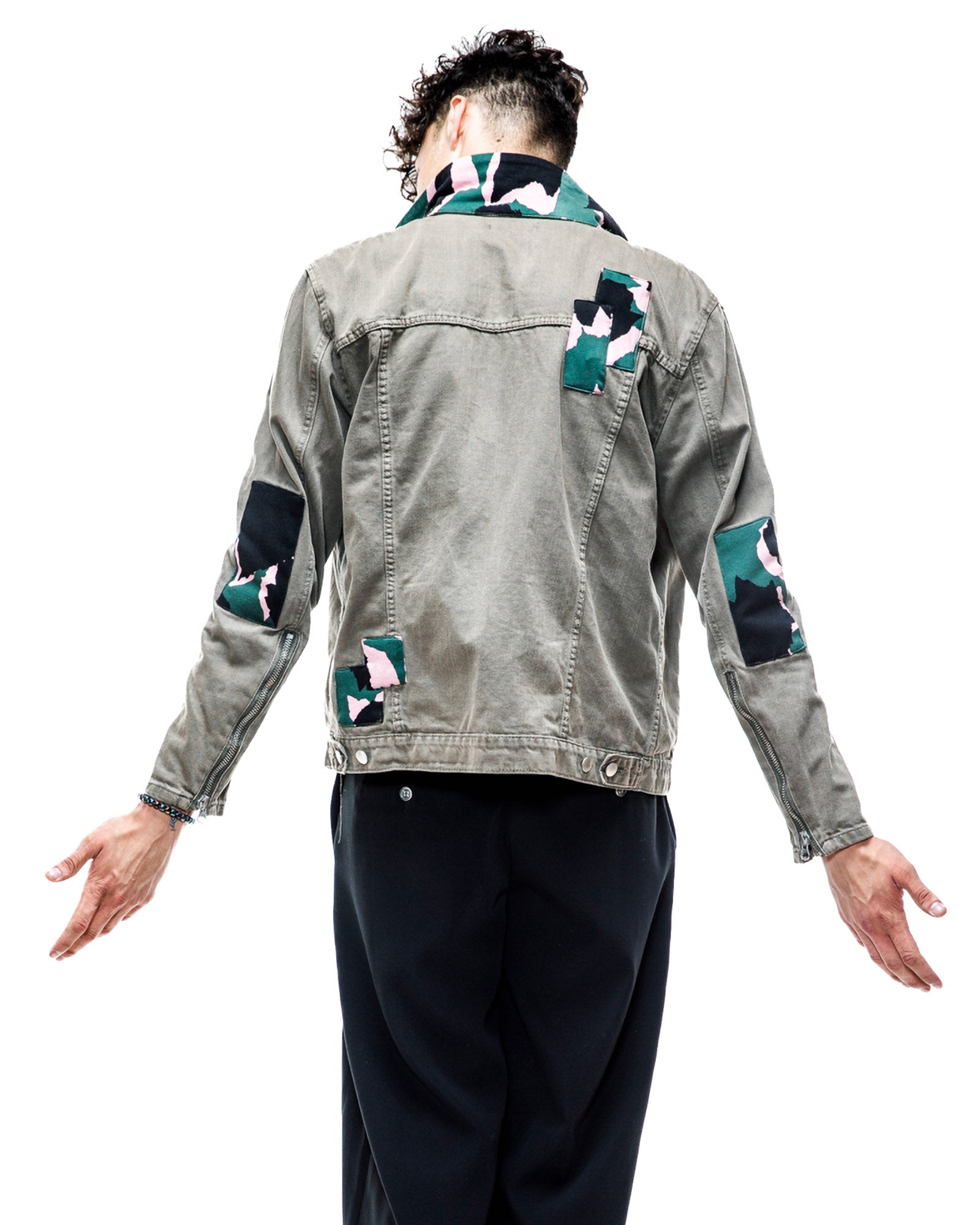 Gucci Olive Denim Jacket