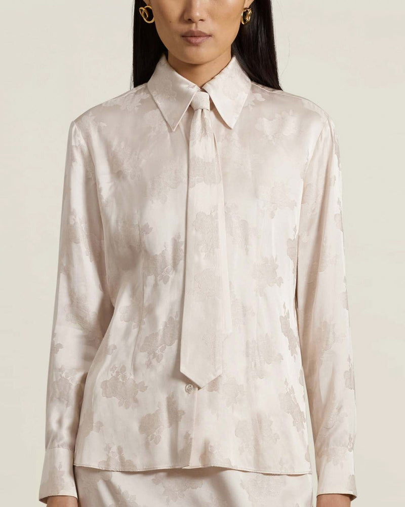 Lea Blouse With Tie