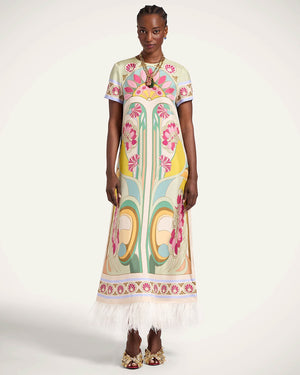 Swing Feather Dress