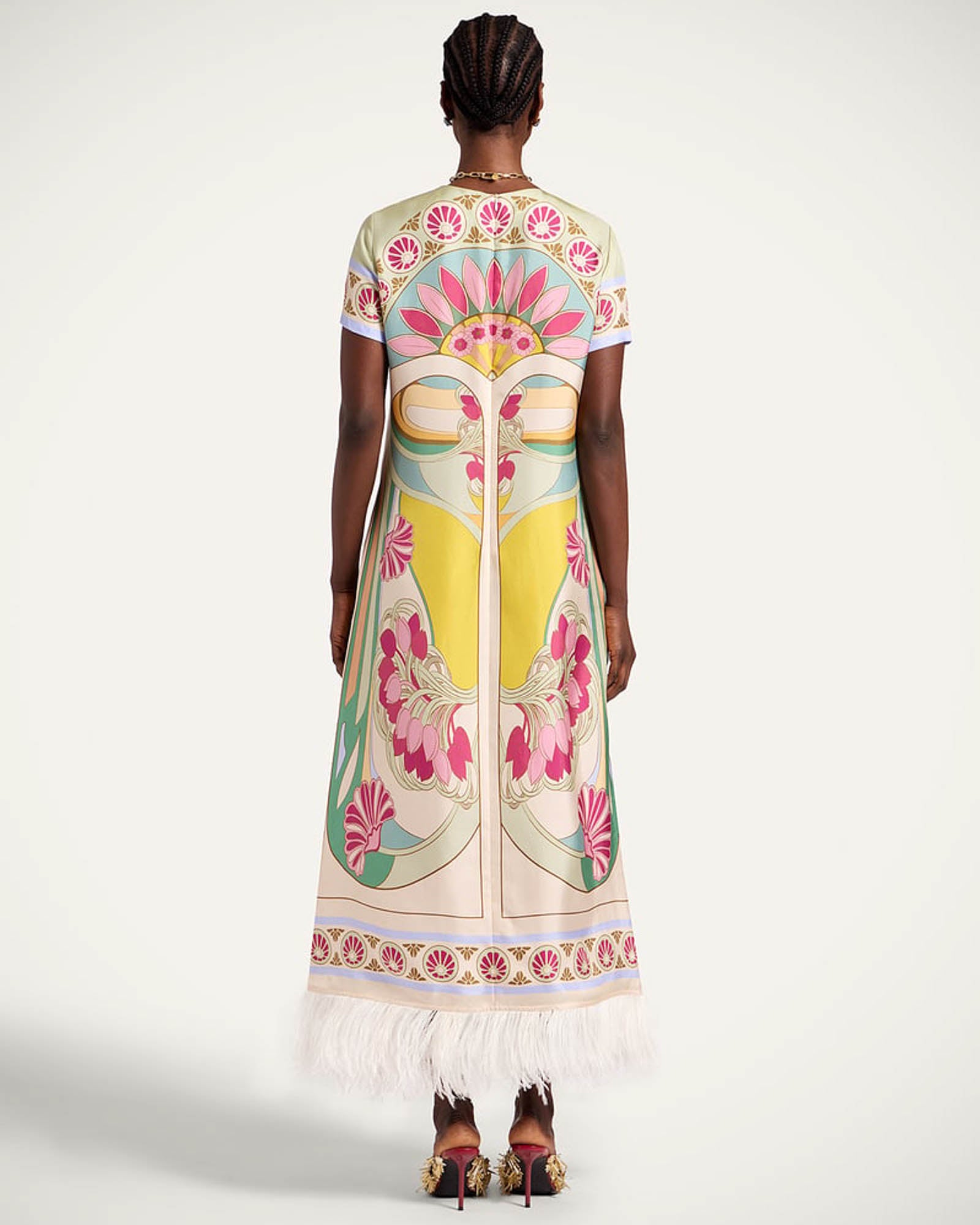 Swing Feather Dress