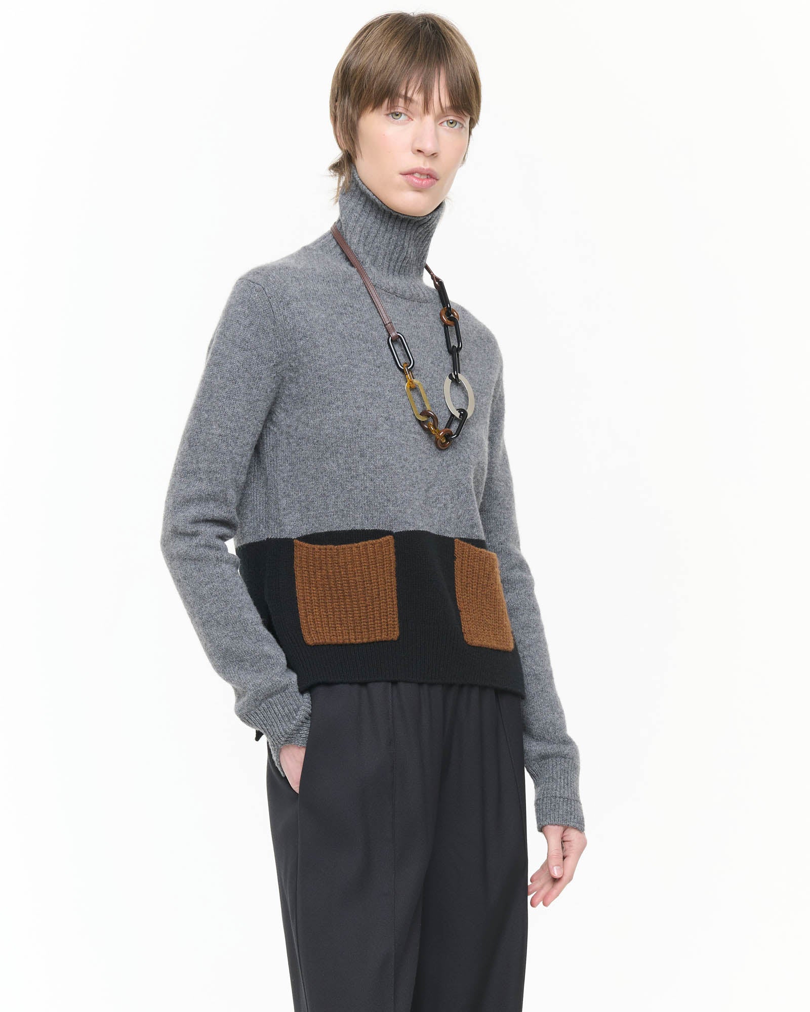 Long Sleeve Knit Turtleneck