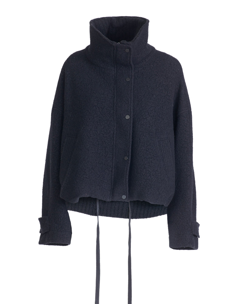 Short Funnel Neck Jacket