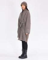 Belted Knit Coat