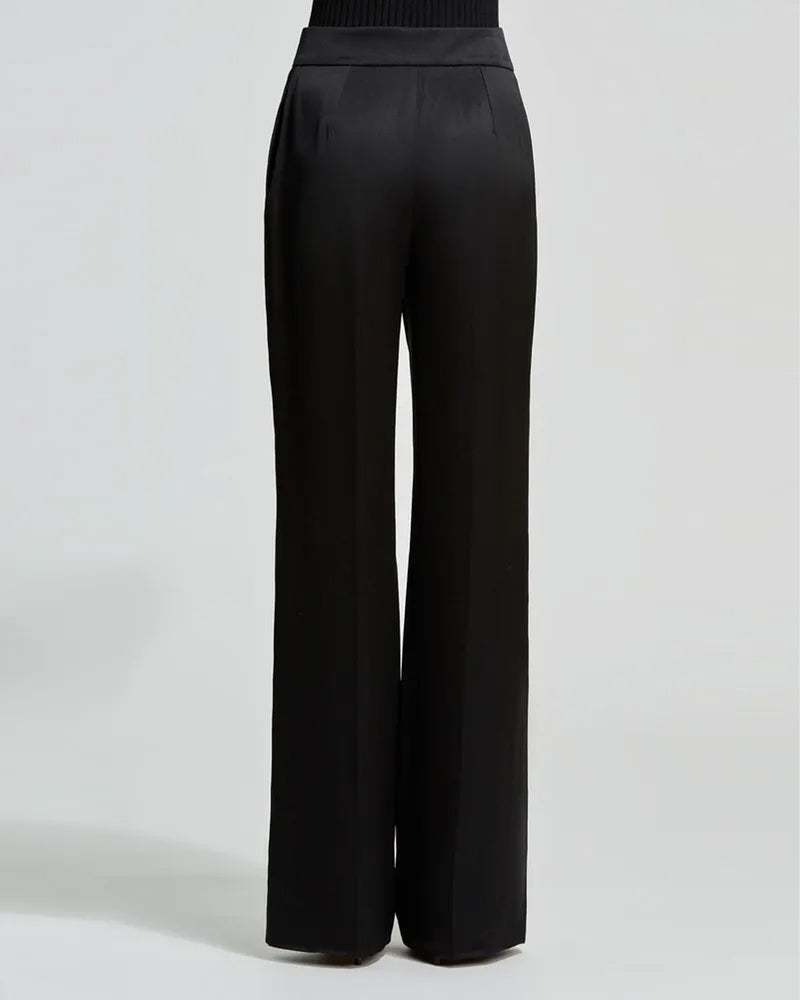 Straight Leg Trousers