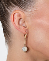 Bead Sphere Drop Earrings