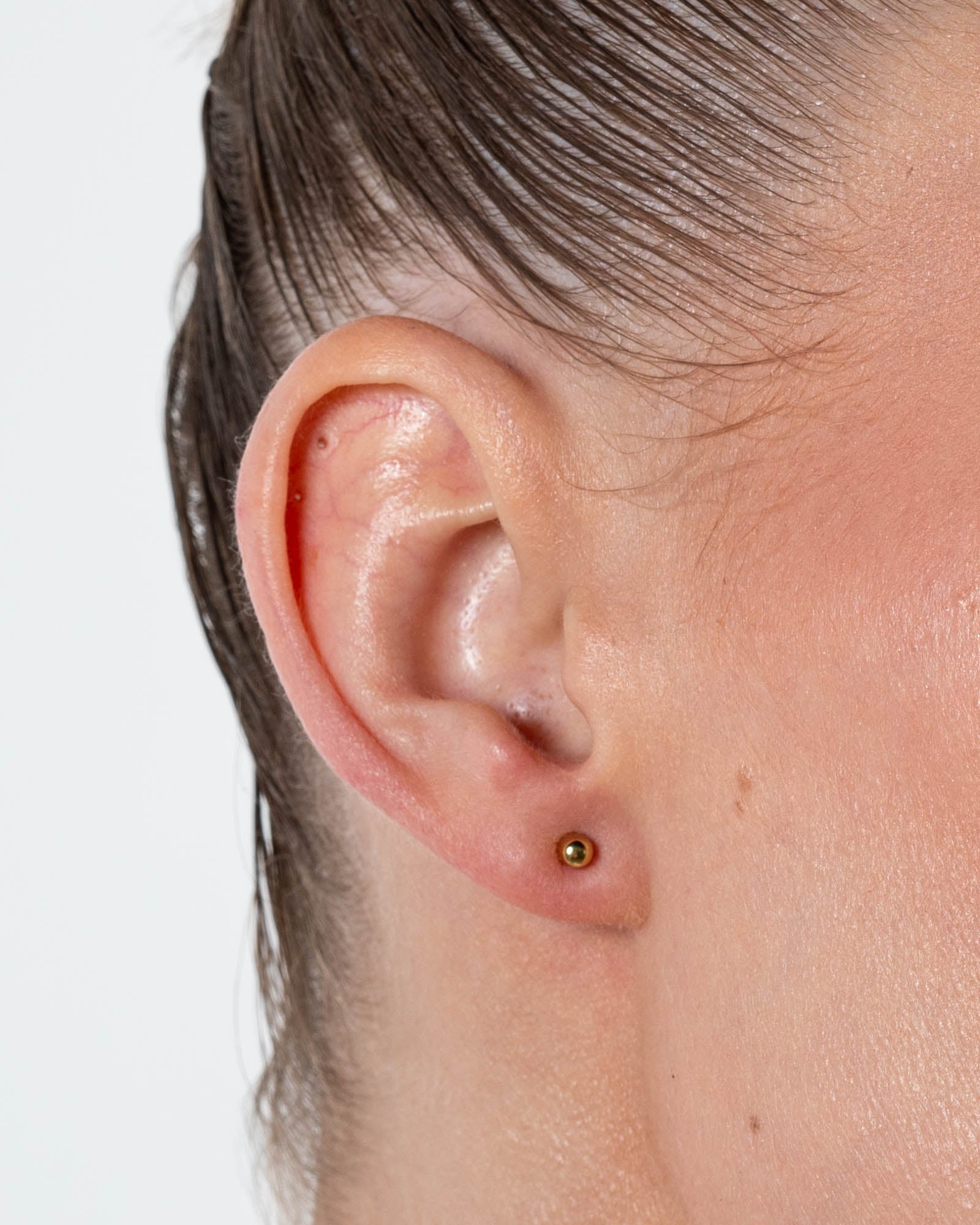 Mini Dome Stud Earrings