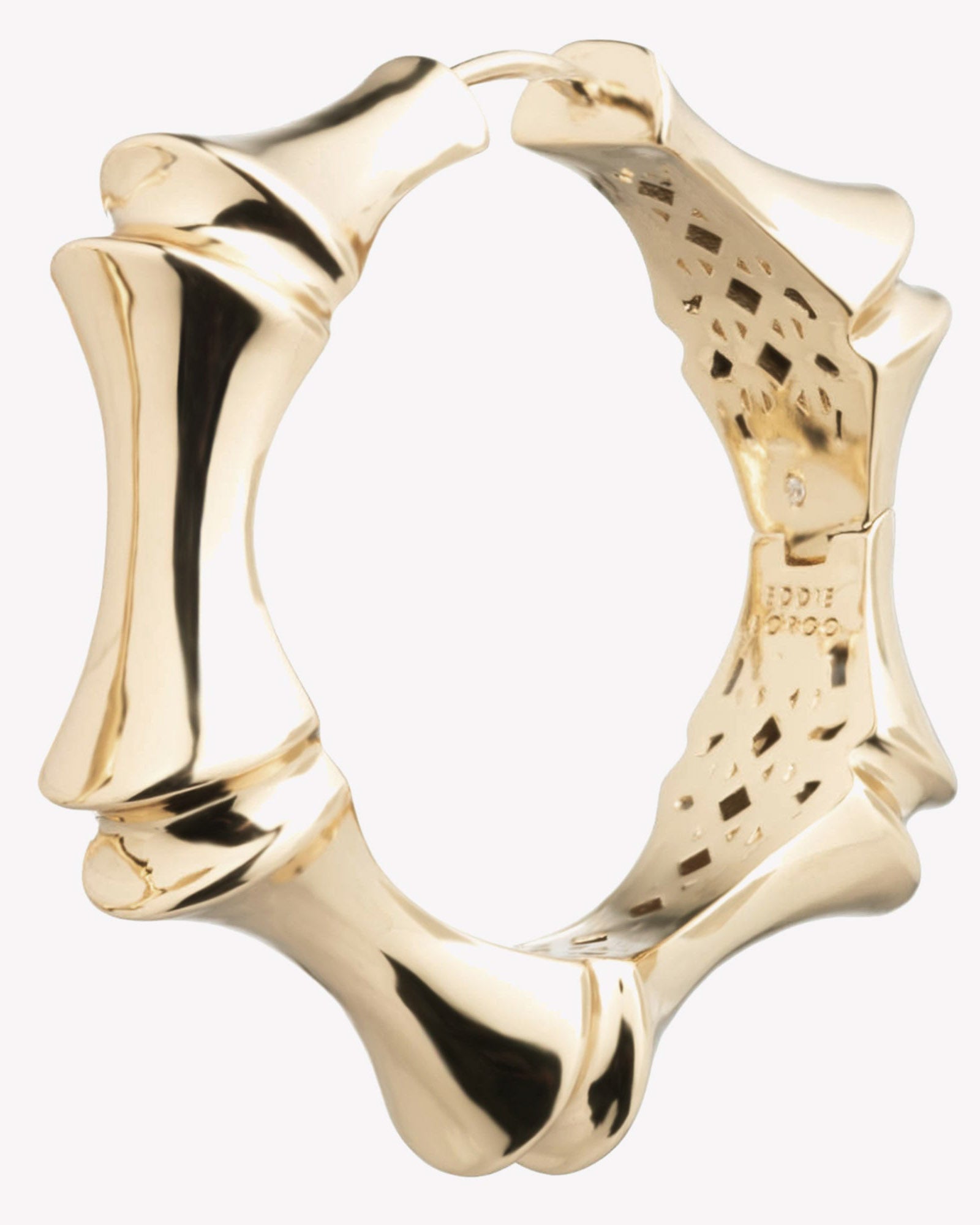 Large Bambù Hoop Earrings