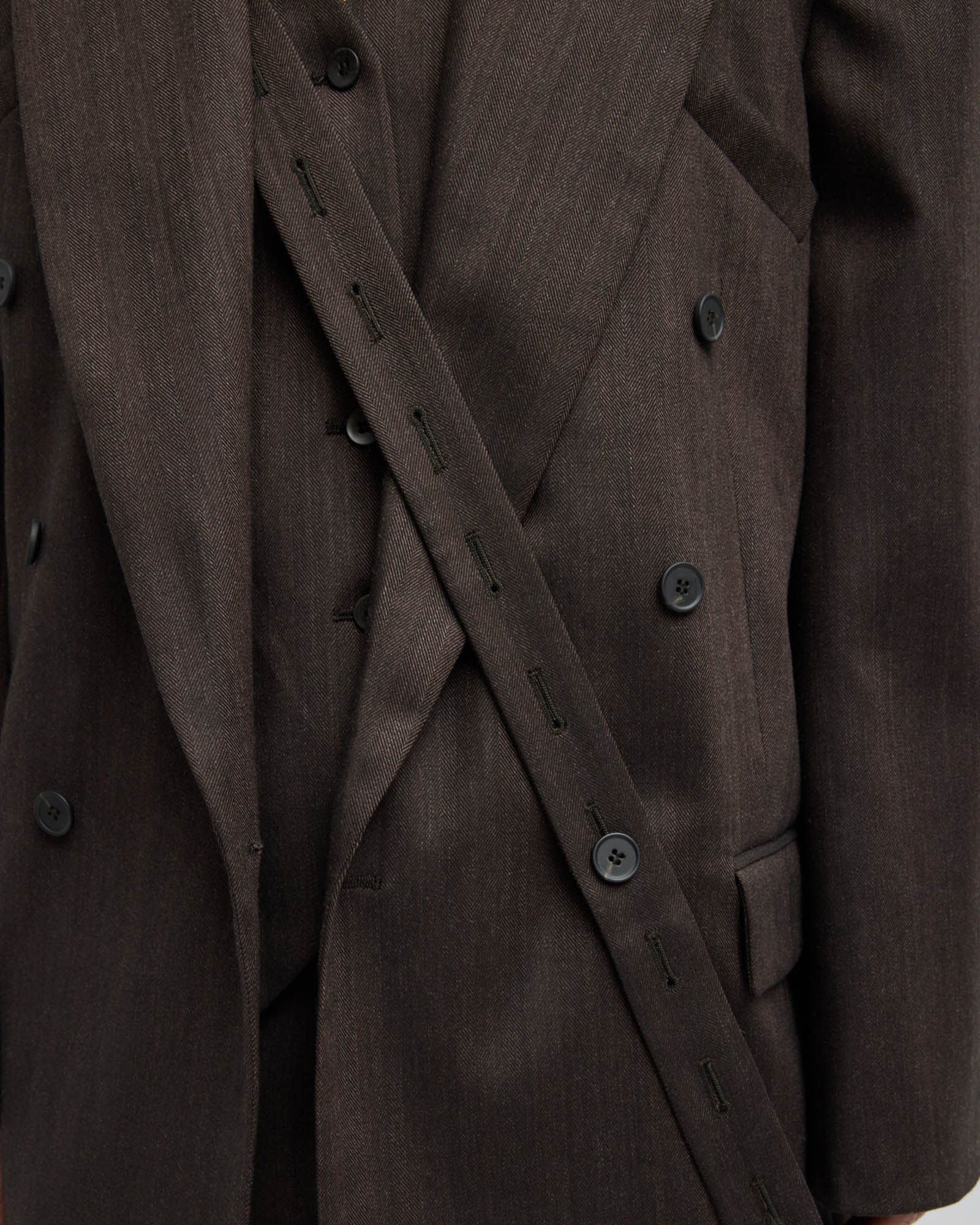 Herringbone Suit Blazer