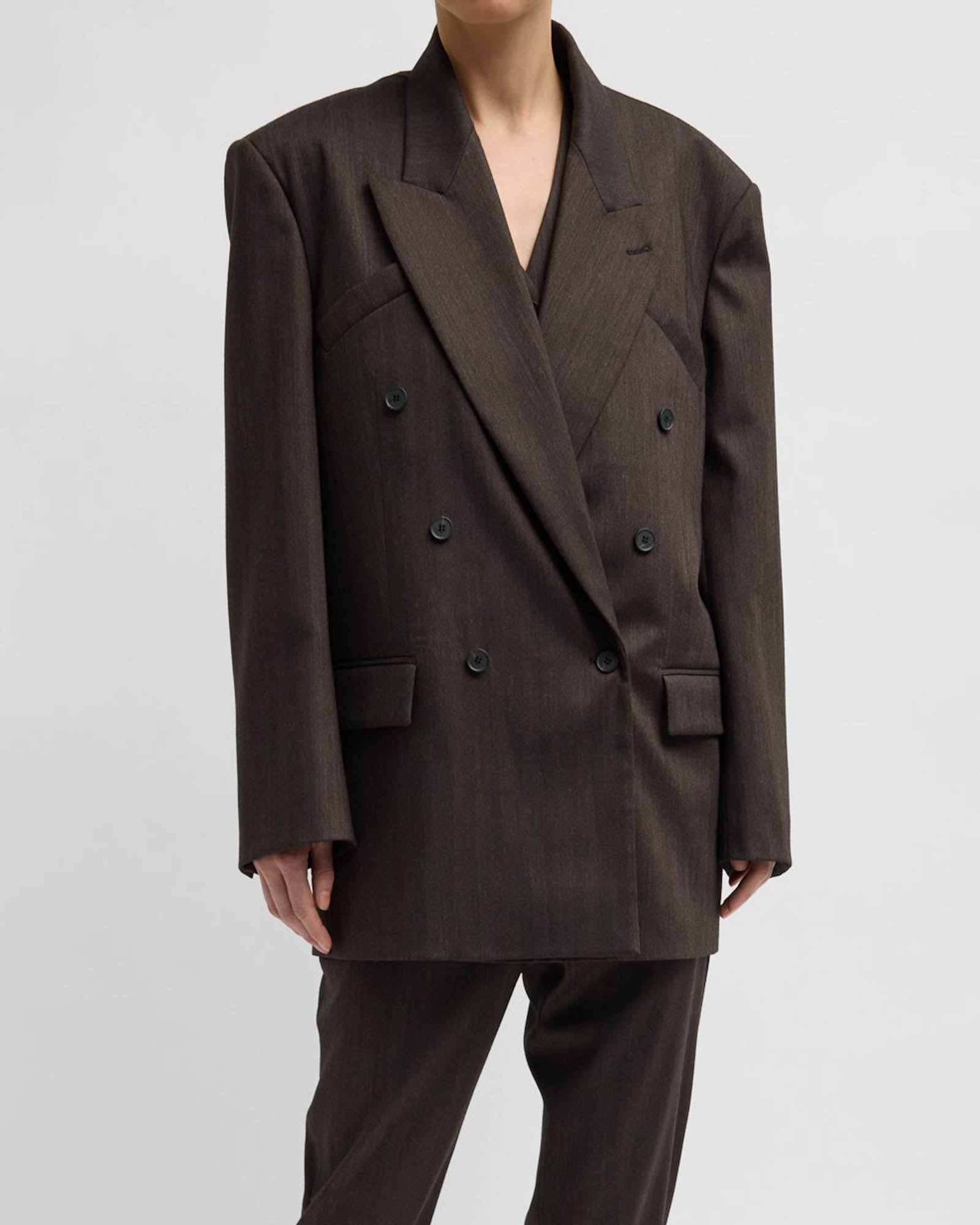 Herringbone Suit Blazer