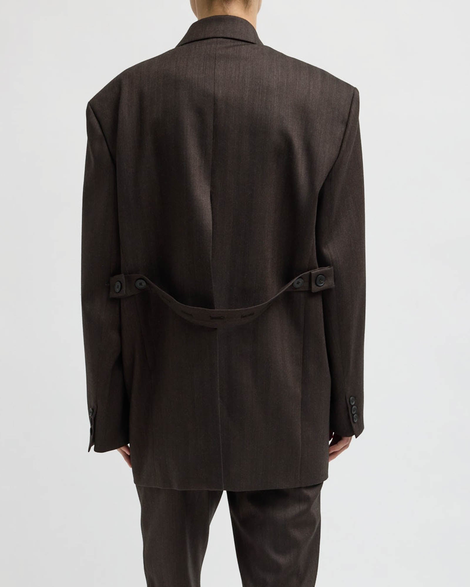 Herringbone Suit Blazer