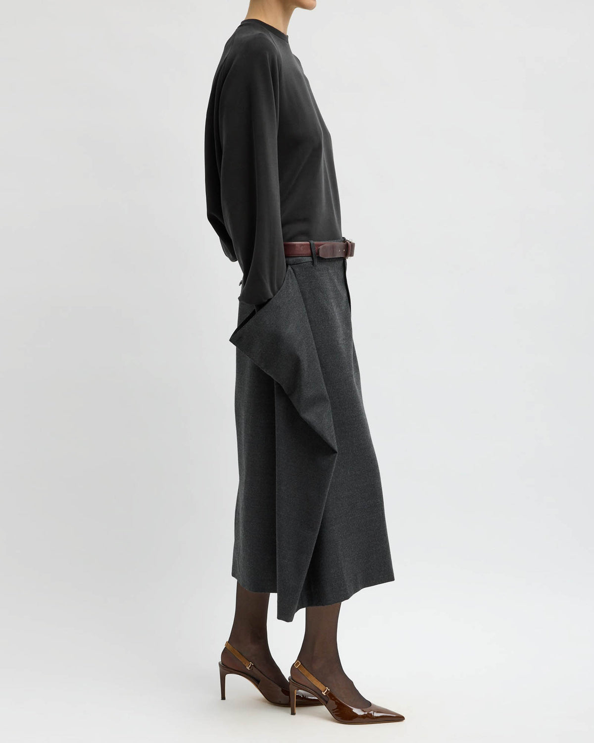 Drape Trouser Skirt