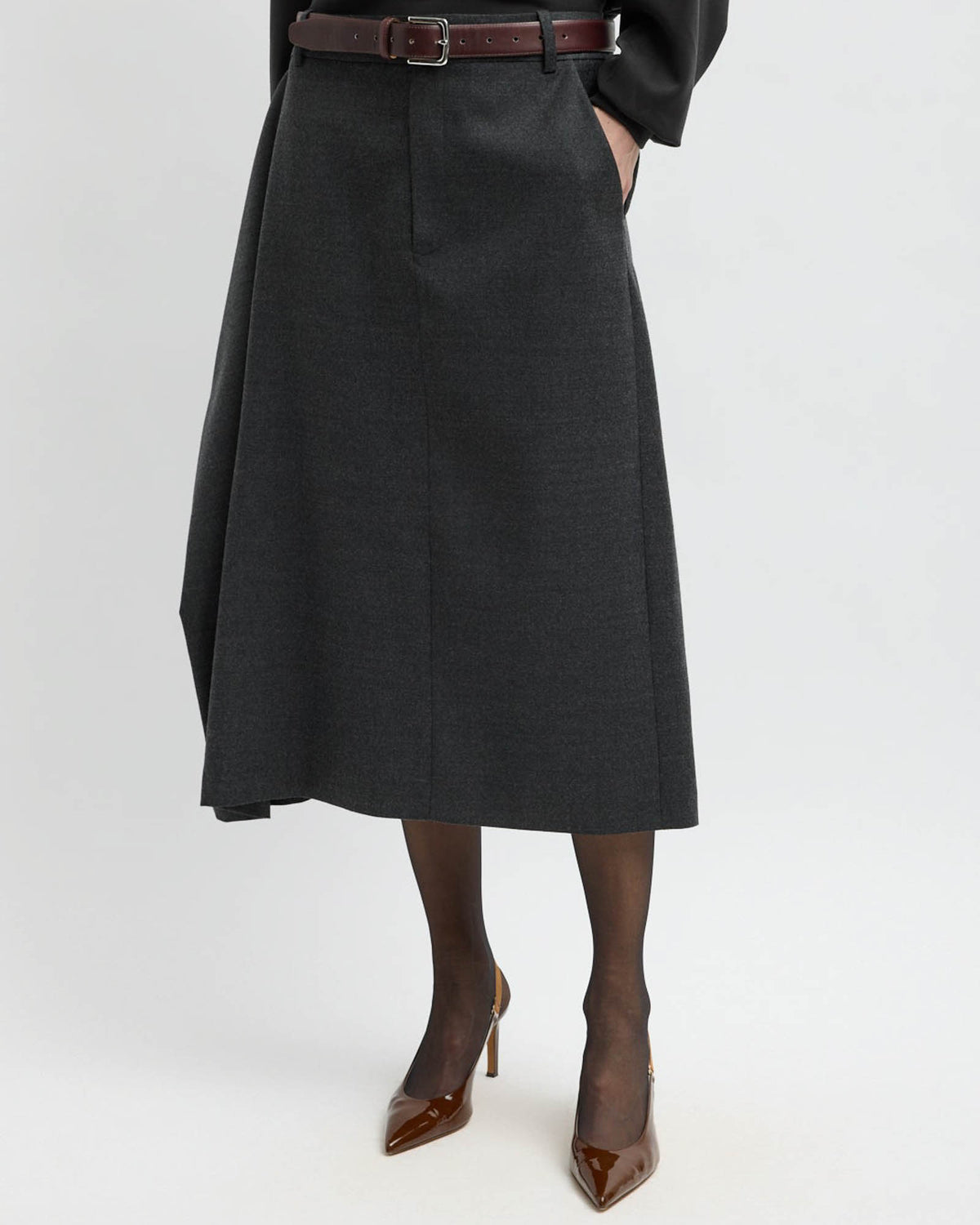 Drape Trouser Skirt