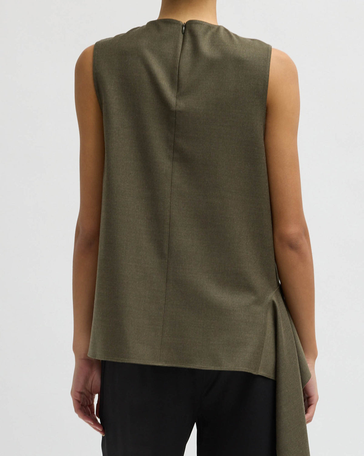 Asymmetrical Sleeveless Top