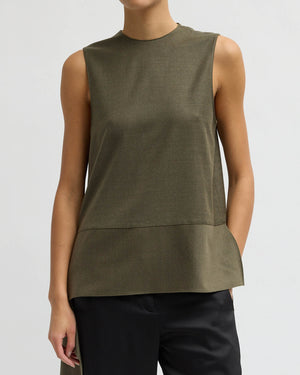 Asymmetrical Sleeveless Top