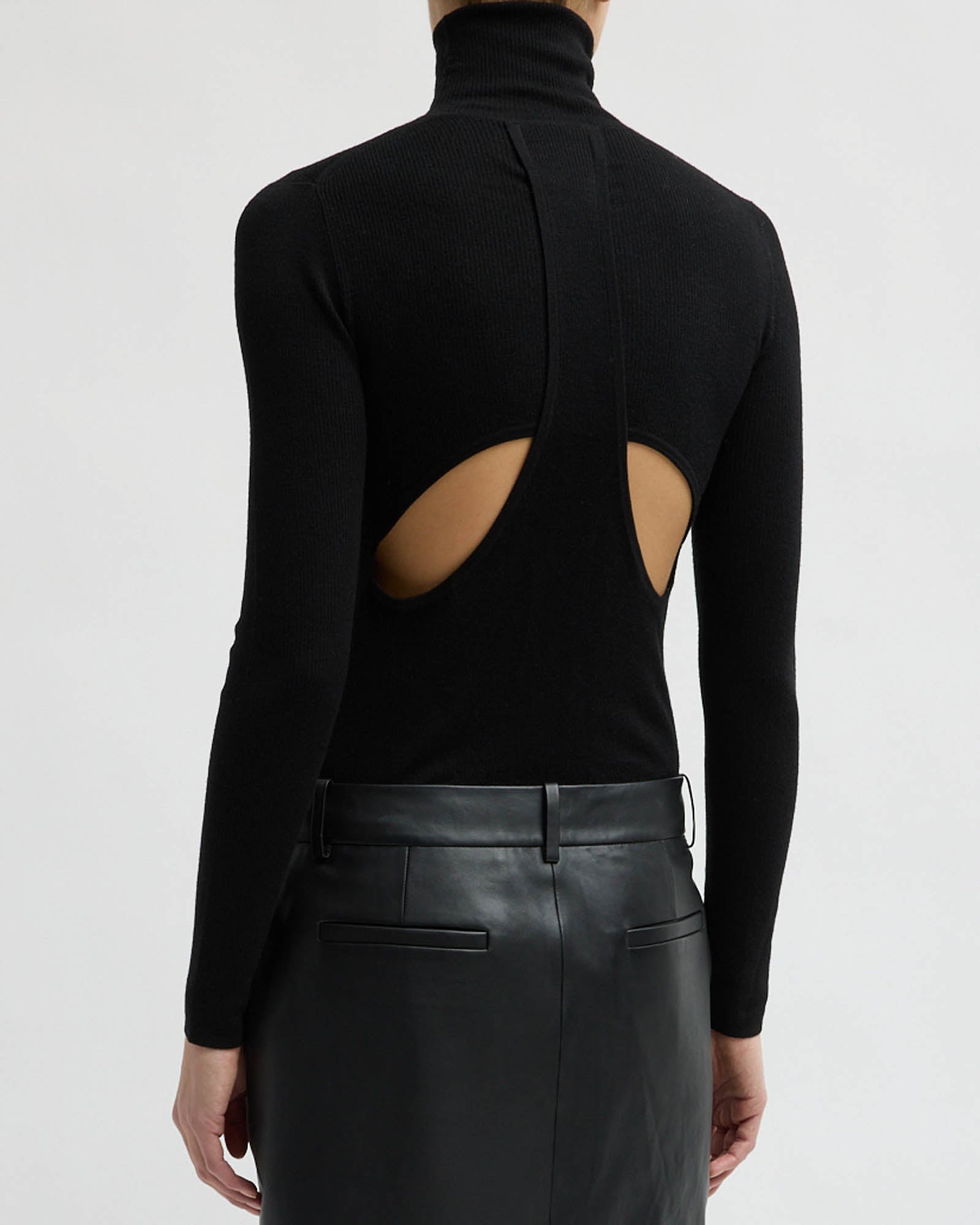 Rib Turtleneck