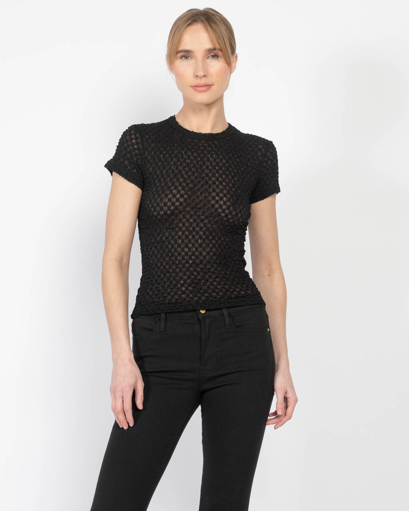 Mesh Lace Baby Tee