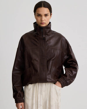 Oversized Bomber Jacket