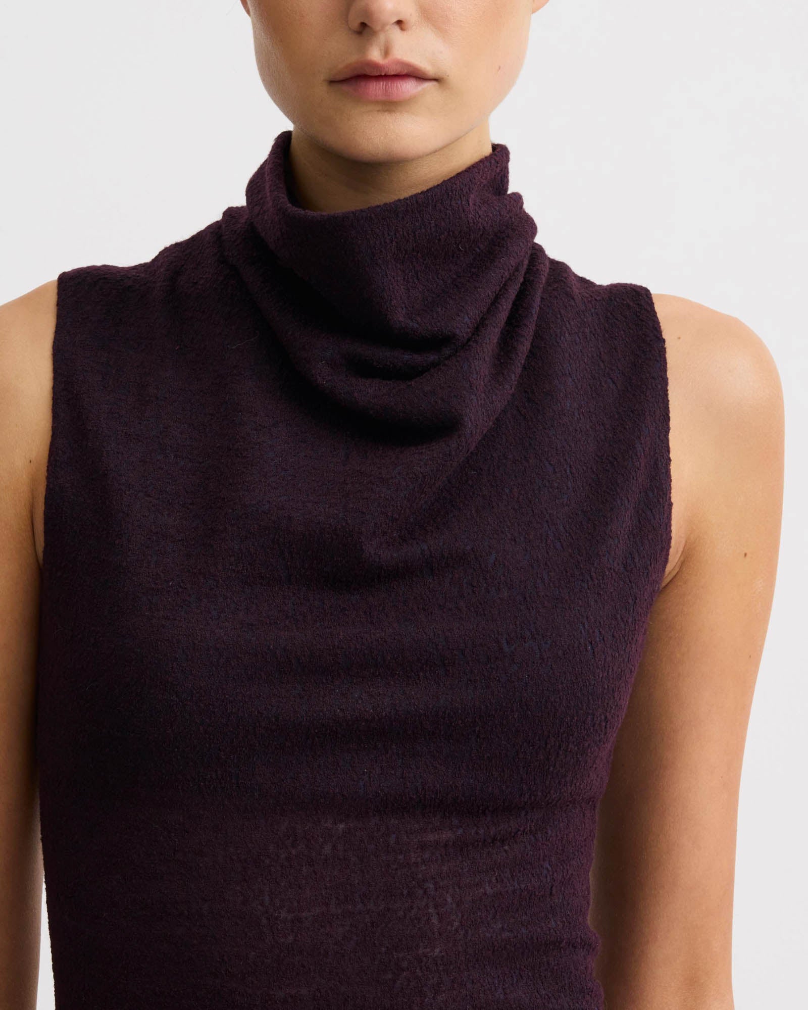 Cowl Neck Knit