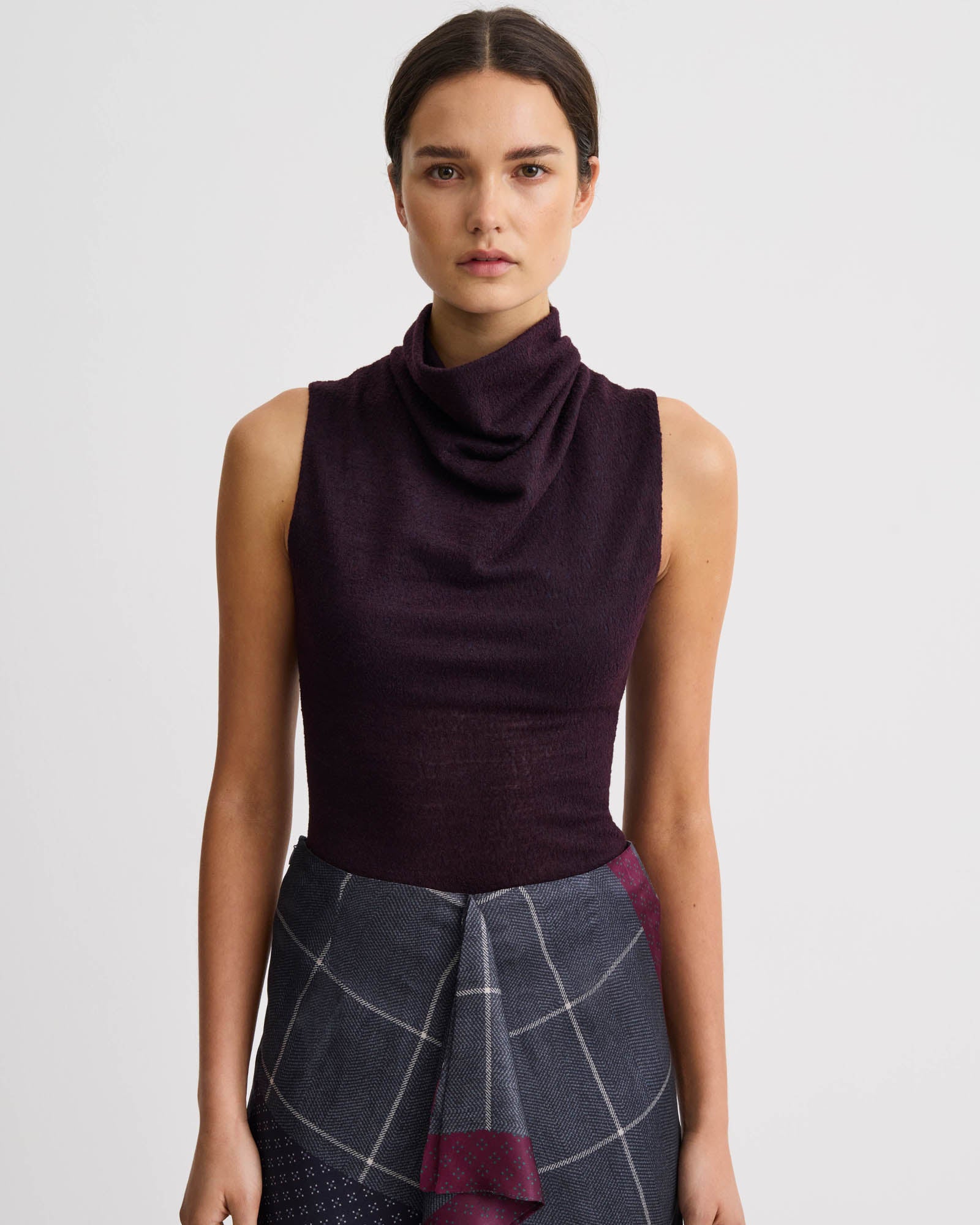 Cowl Neck Knit