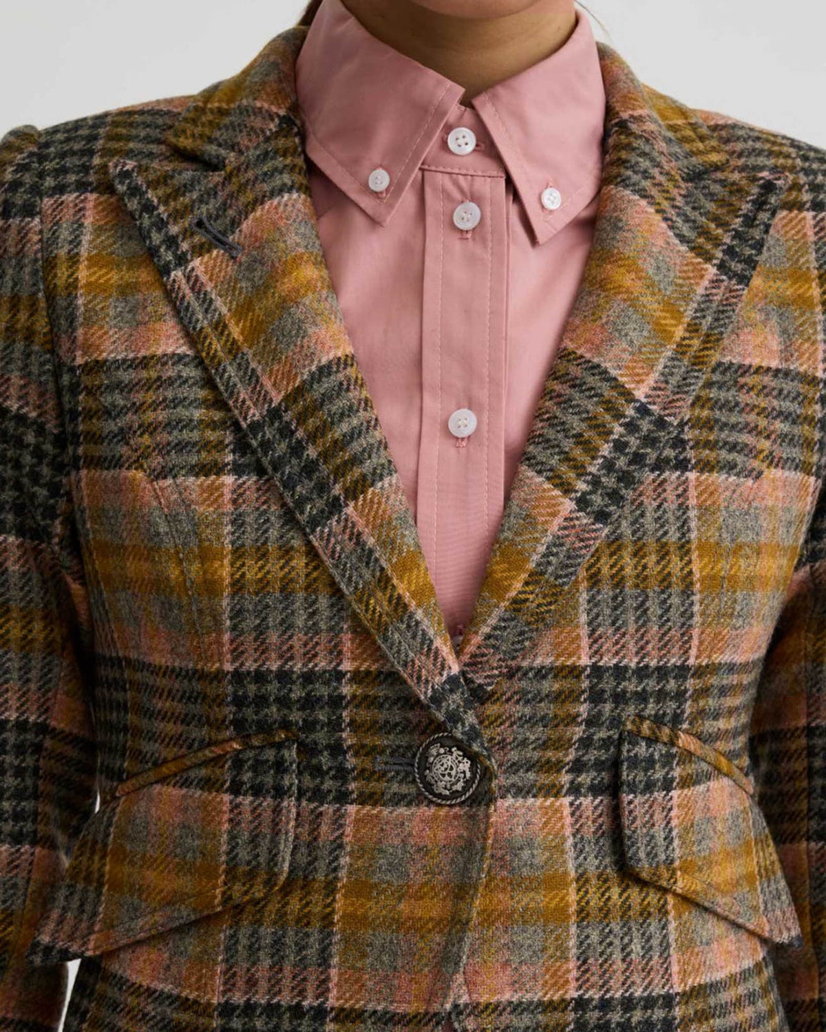 One Button Blazer