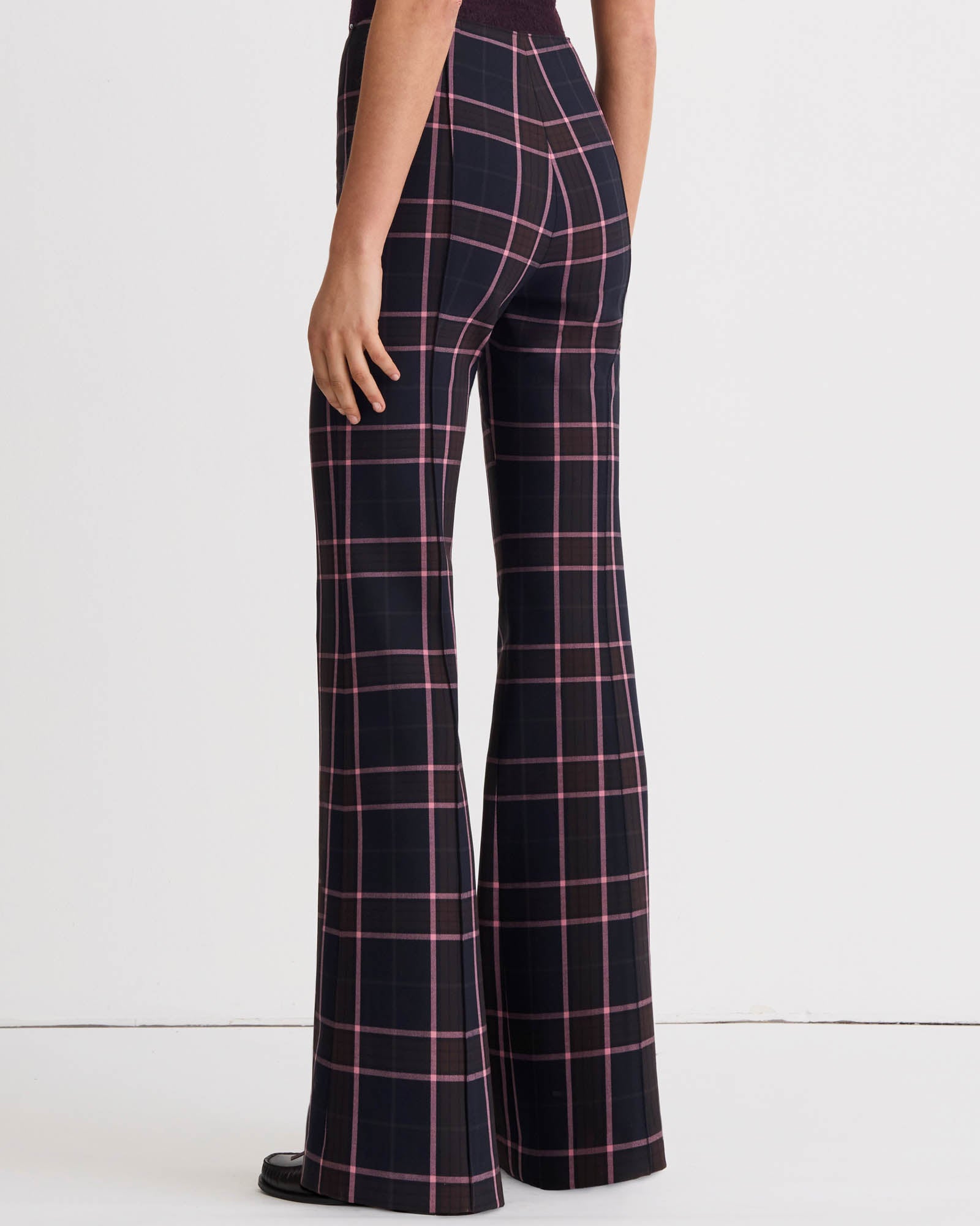 Pintuck Flare Pant