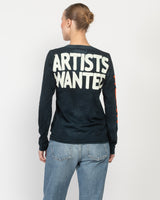 Artist Wanted Supervintage Long Sleeve T-Shirt