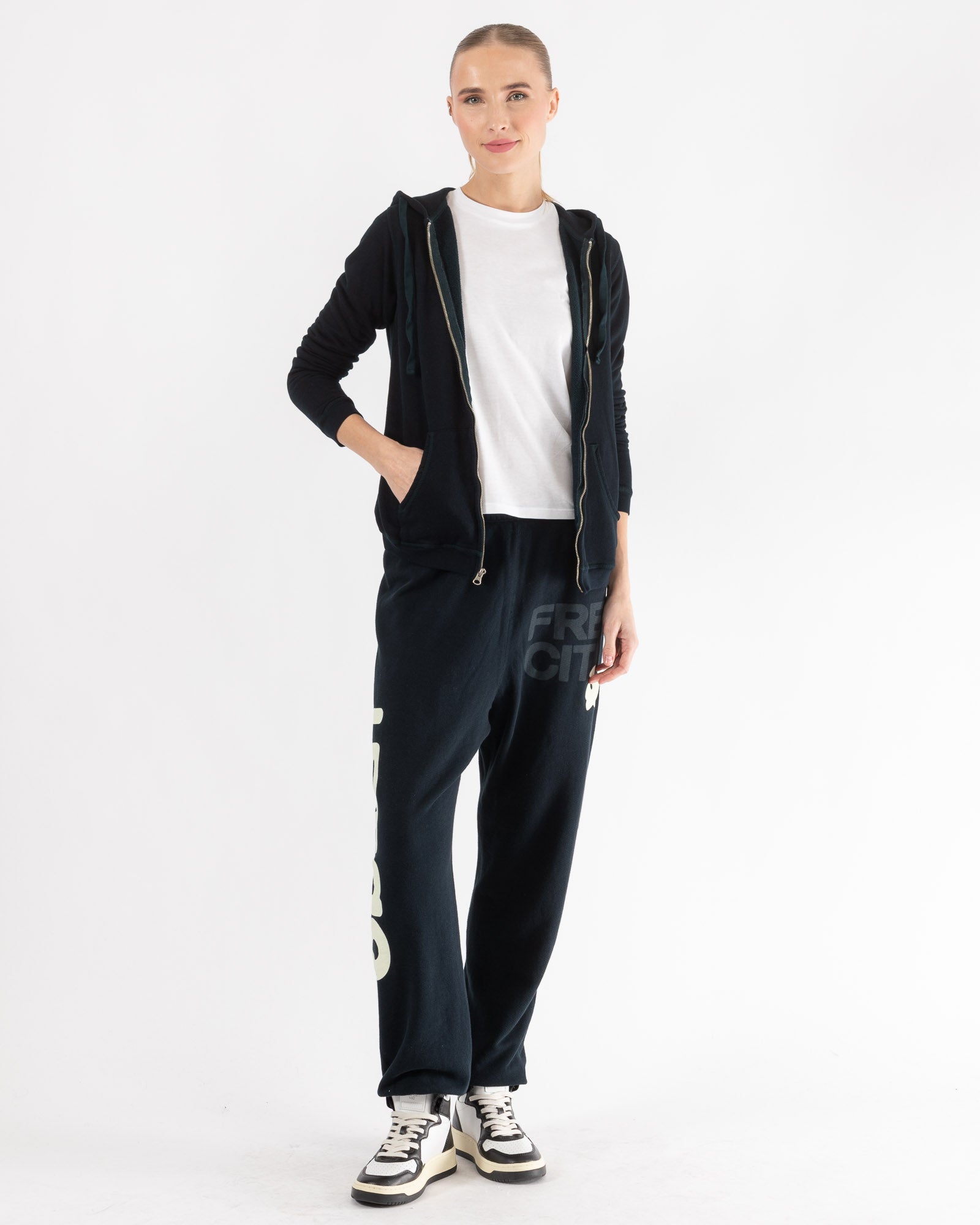 Sweat à capuche zippé Superfluff Lux