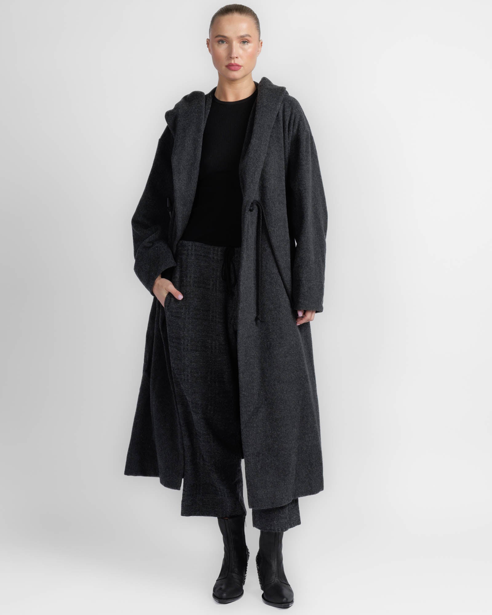 Hooded Duffle Coat