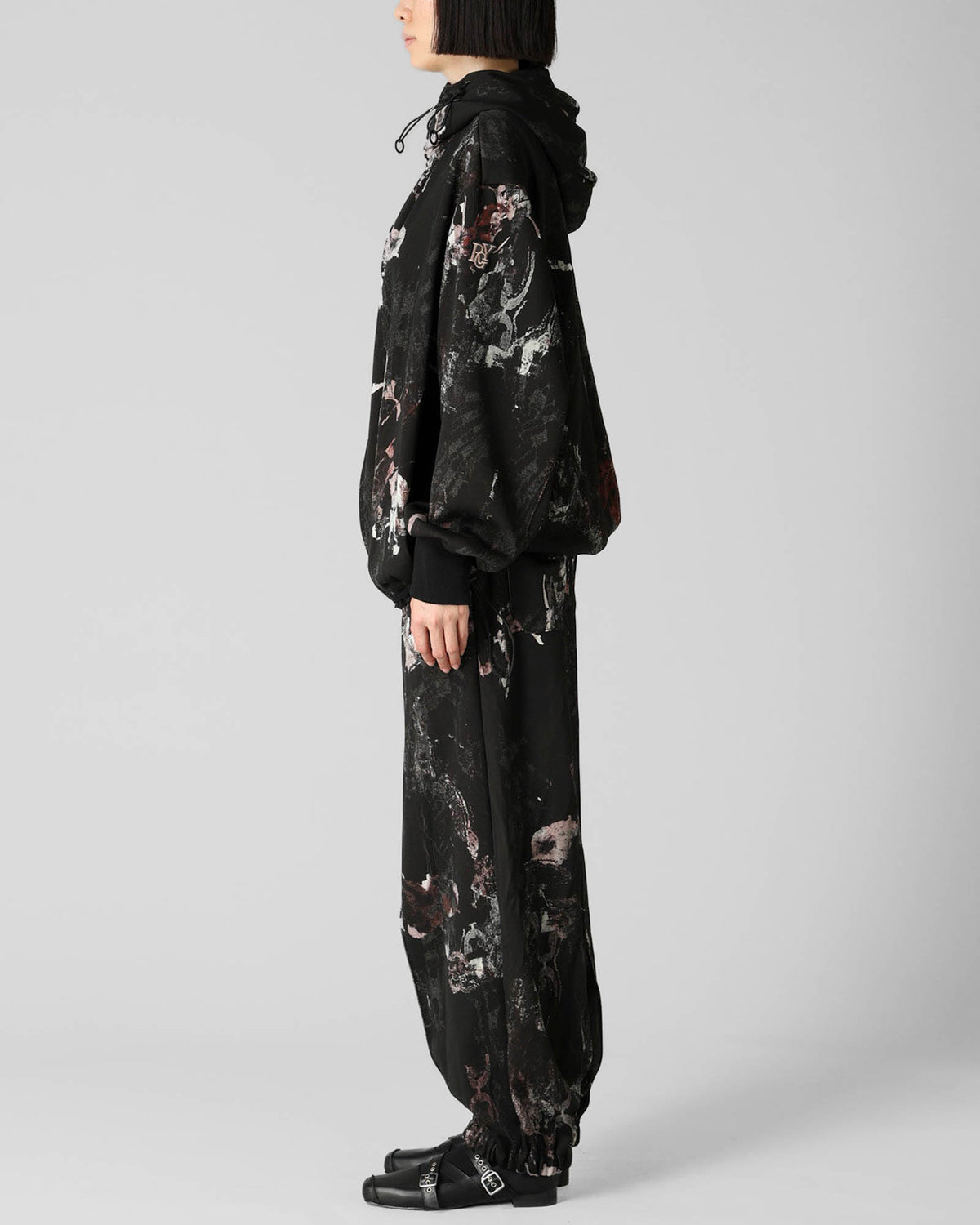 High Neck Hoodie