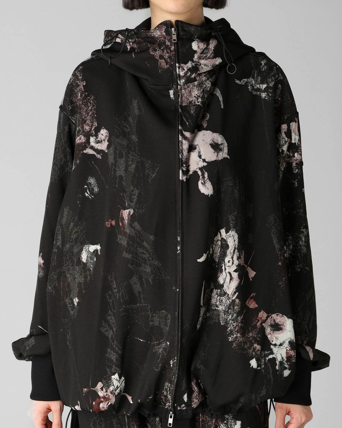 High Neck Hoodie