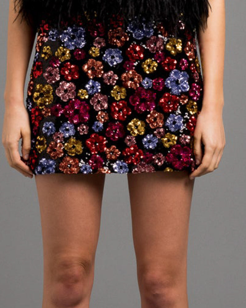 Murakami Flower Skirt
