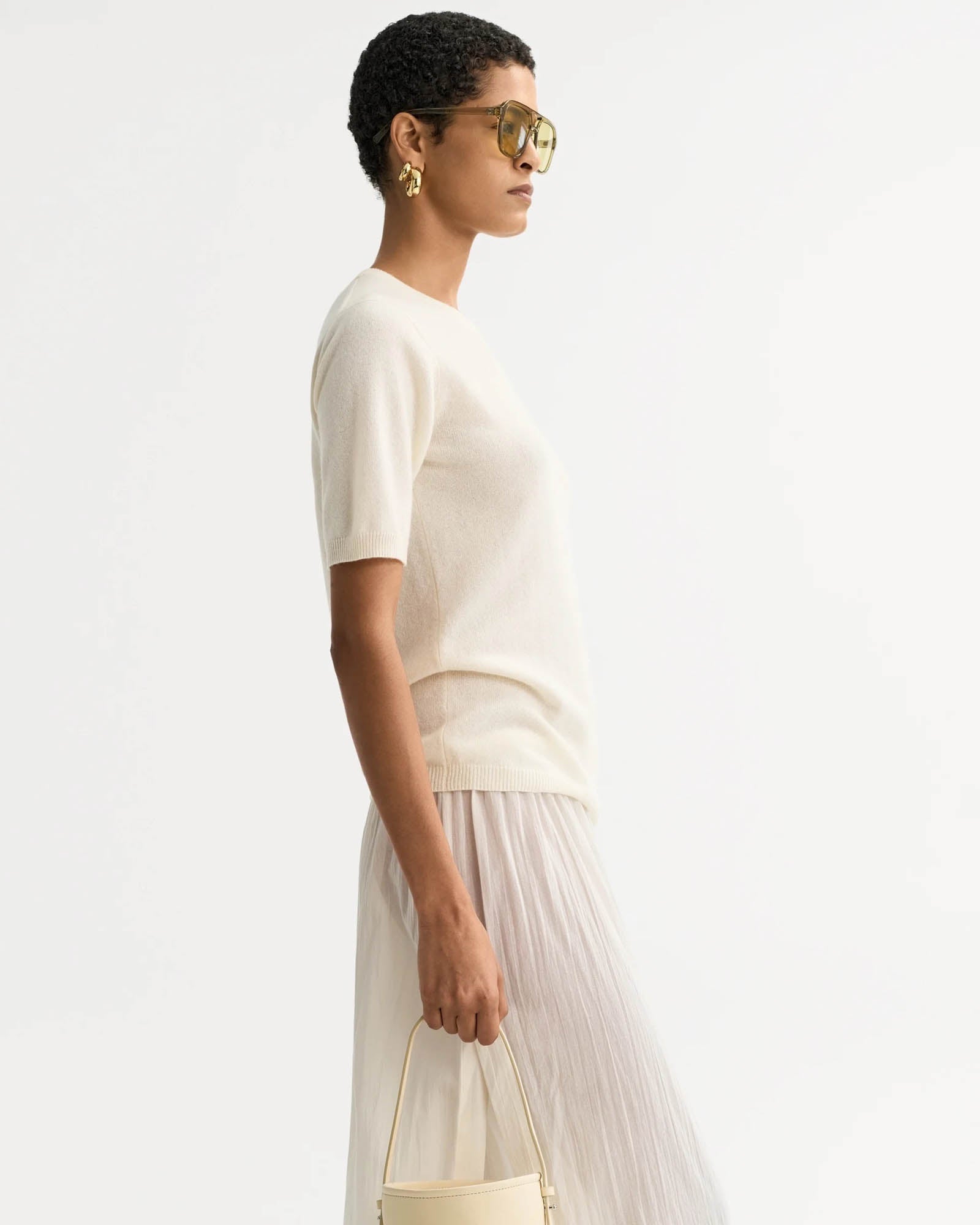Short Sleeve Crewneck Top