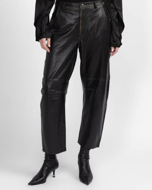 Jade Leather Pant