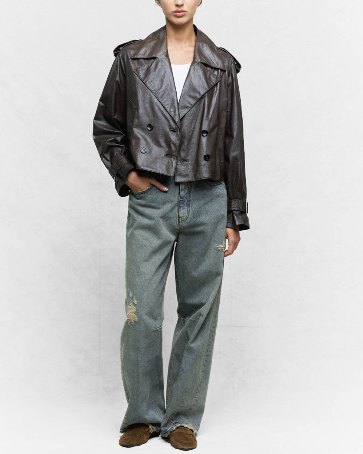 GIORGIO BRATO Short Trench