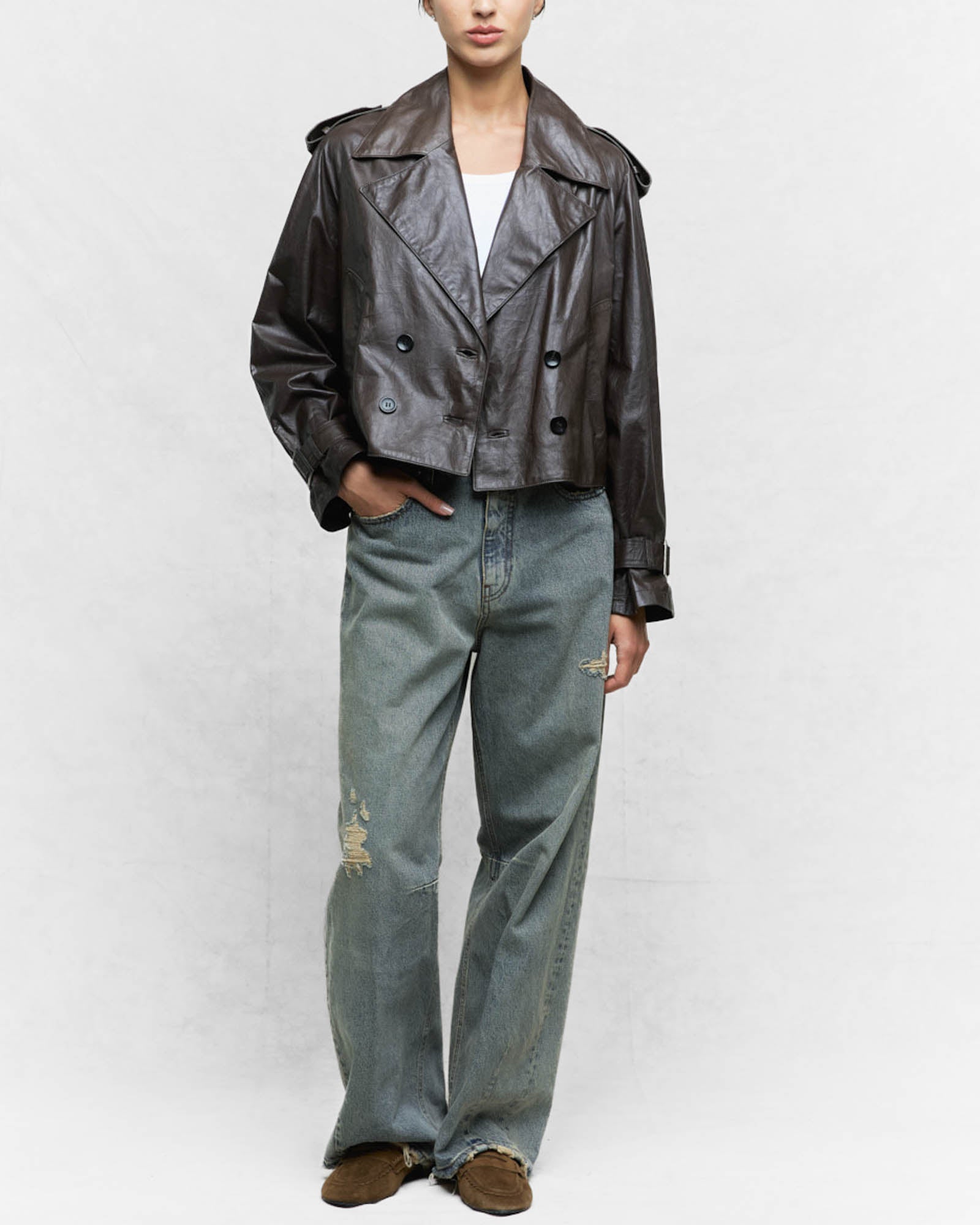 GIORGIO BRATO Short Trench