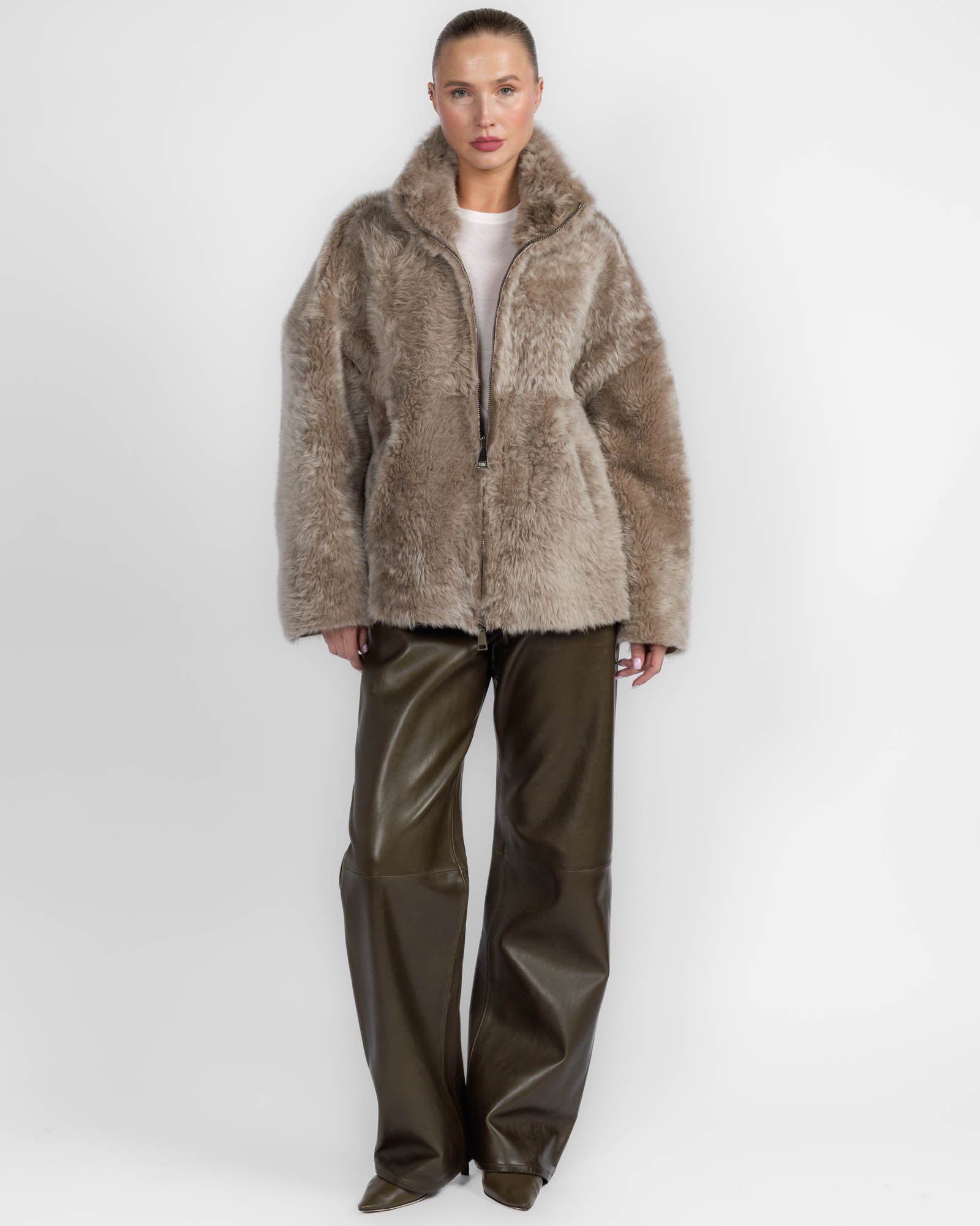 Reversible Shearling Jacket