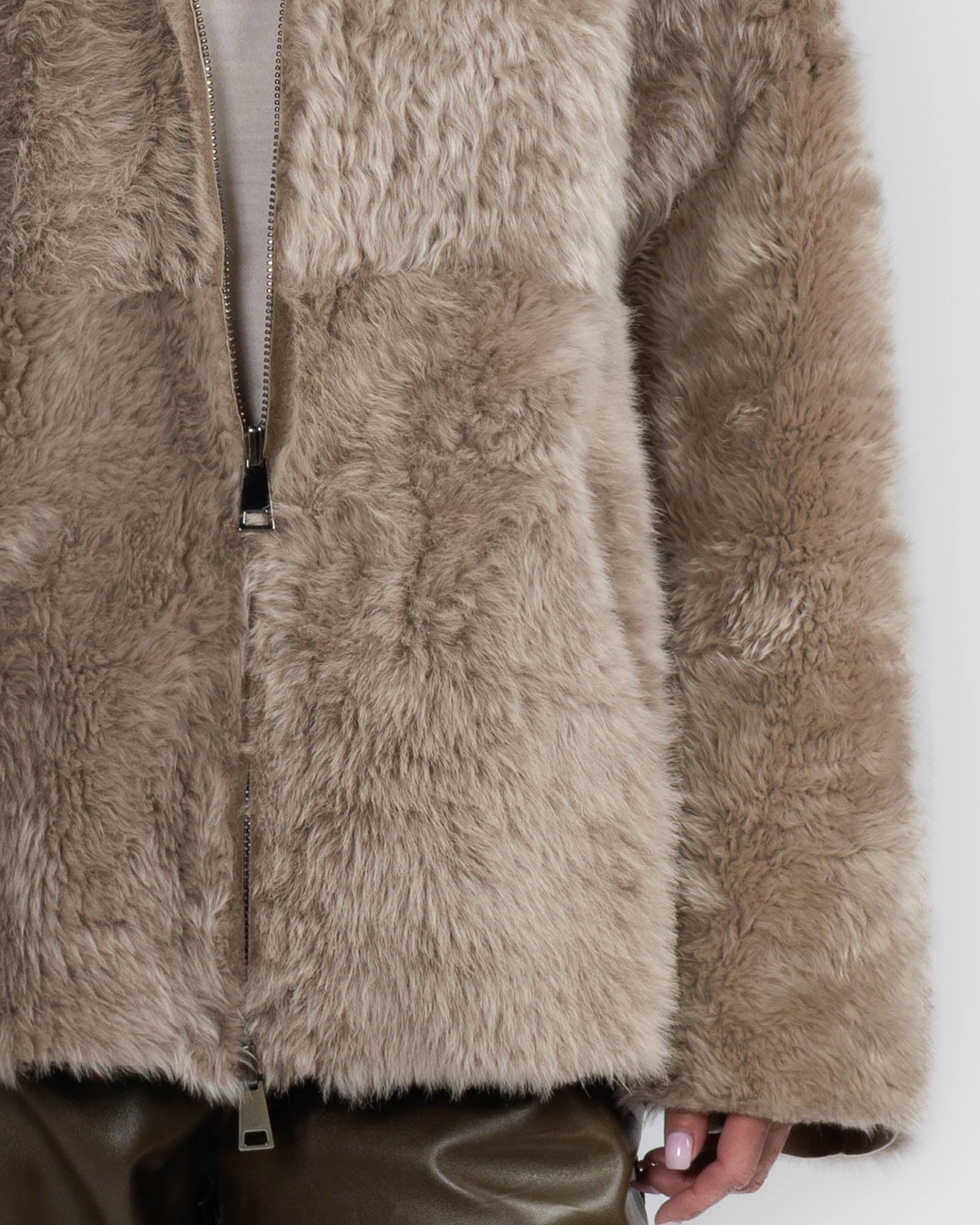 Reversible Shearling Jacket