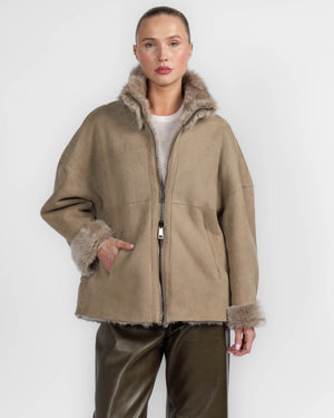 Reversible Shearling Jacket