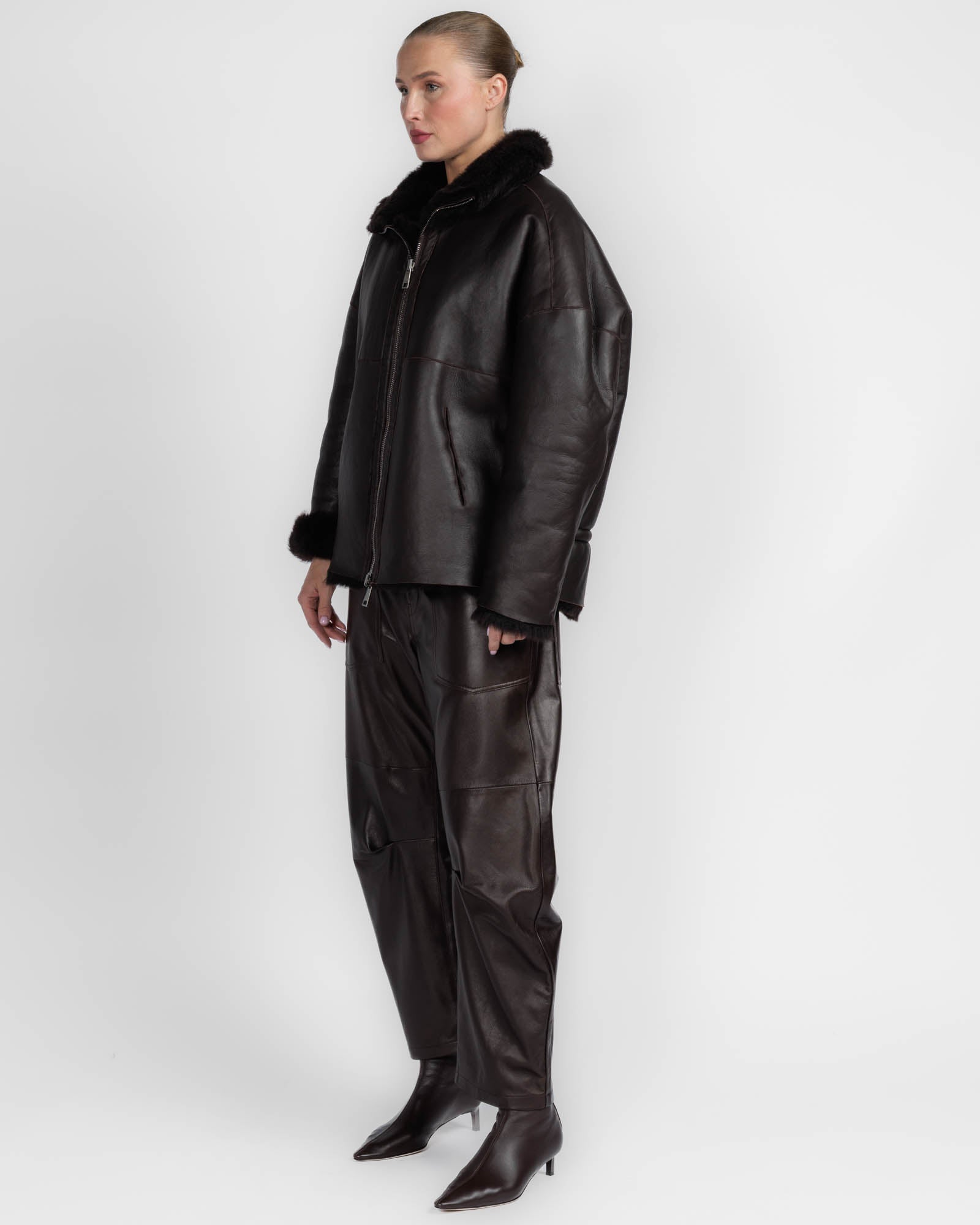 Reversible Shearling Jacket