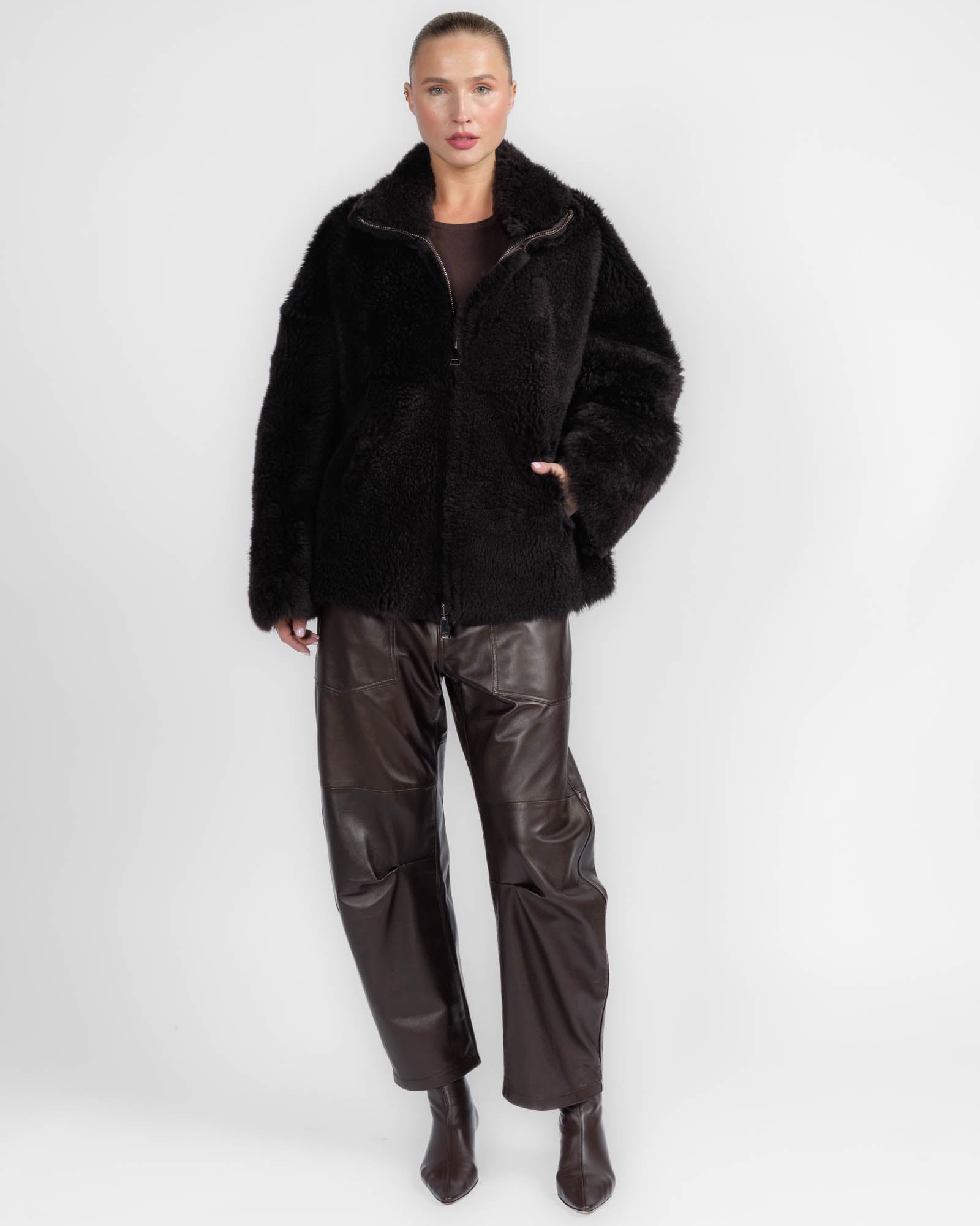 Reversible Shearling Jacket