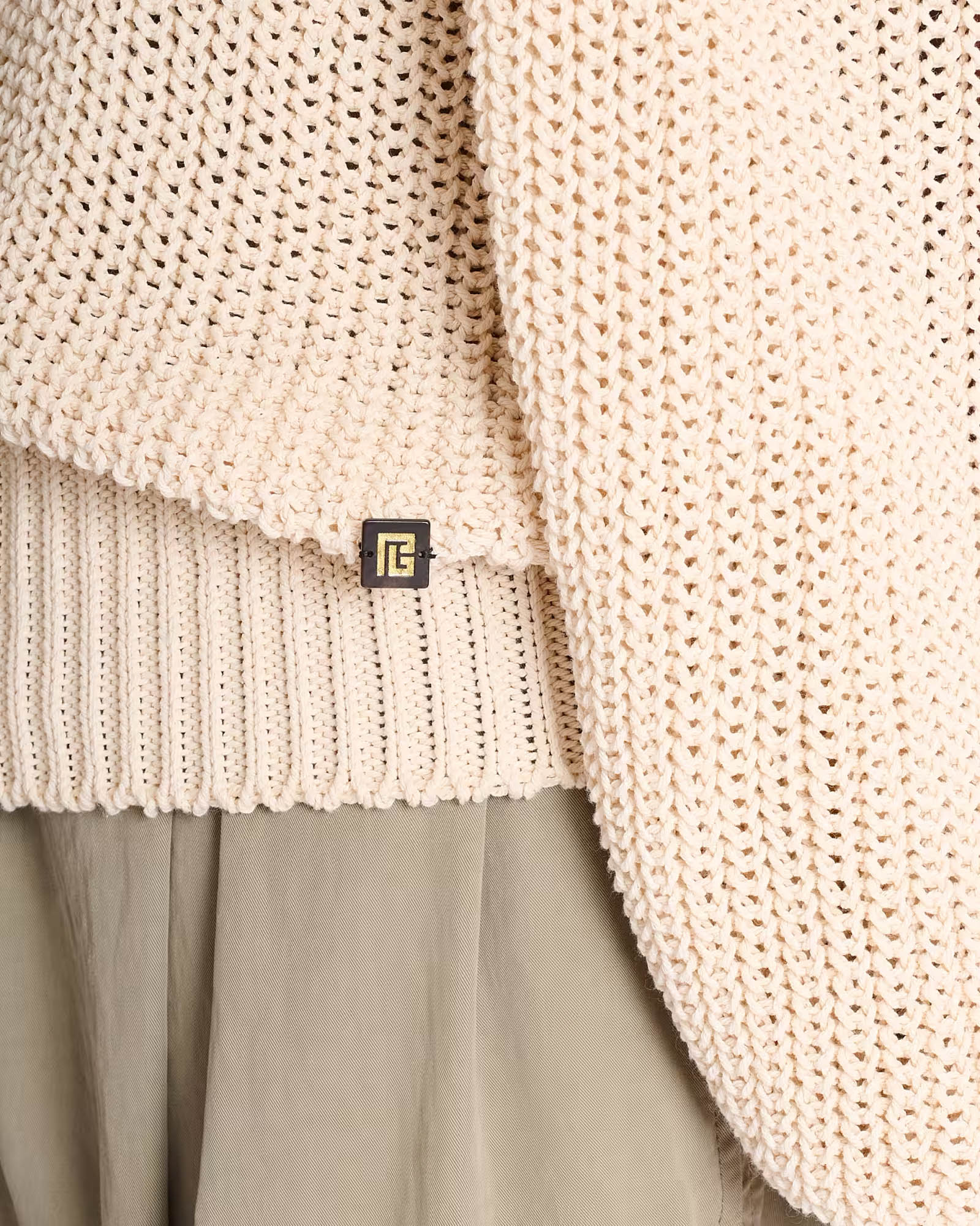 Open Shoulder Sweater