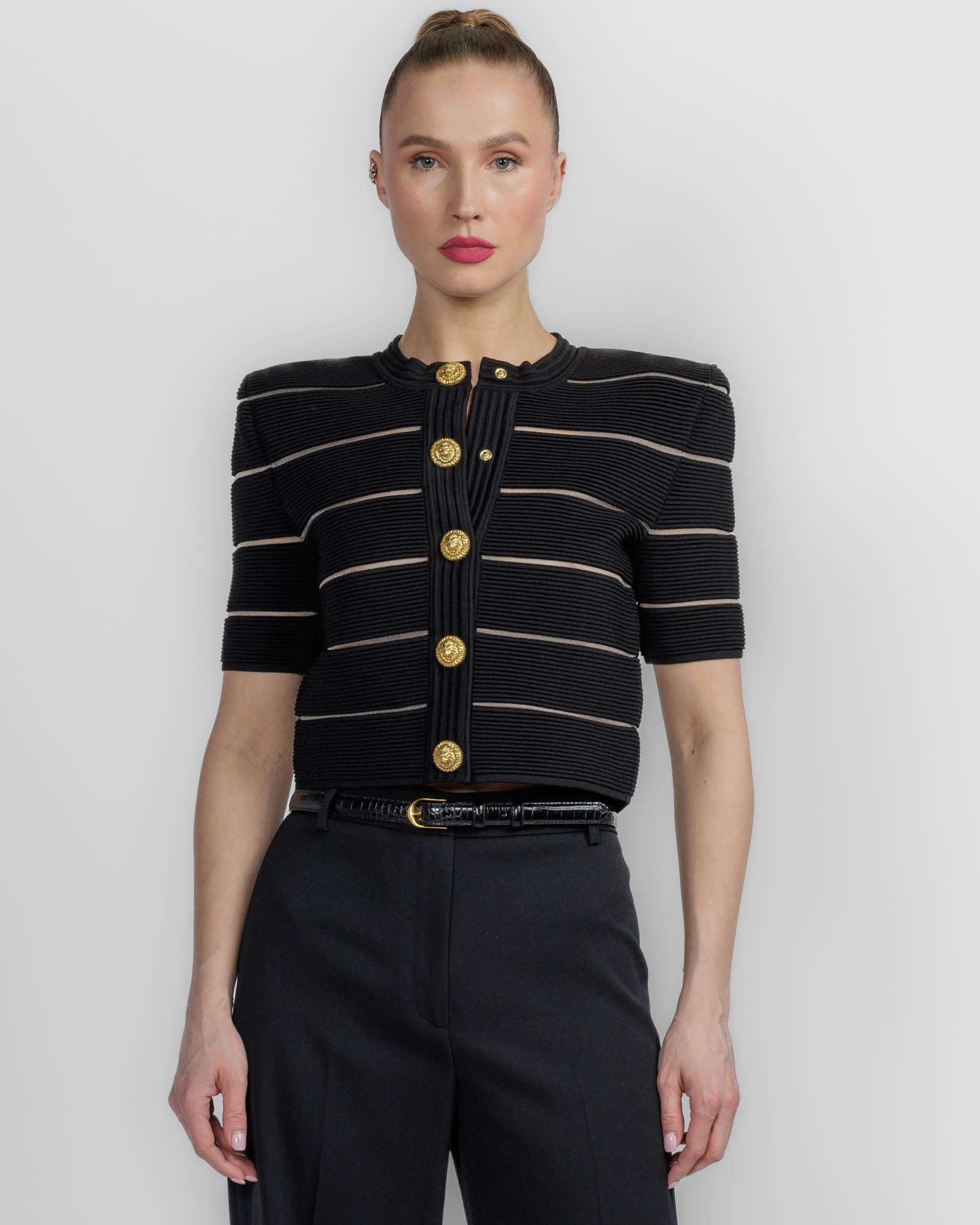 Stripe Cardigan