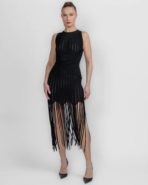 Flechage Fringe Dress