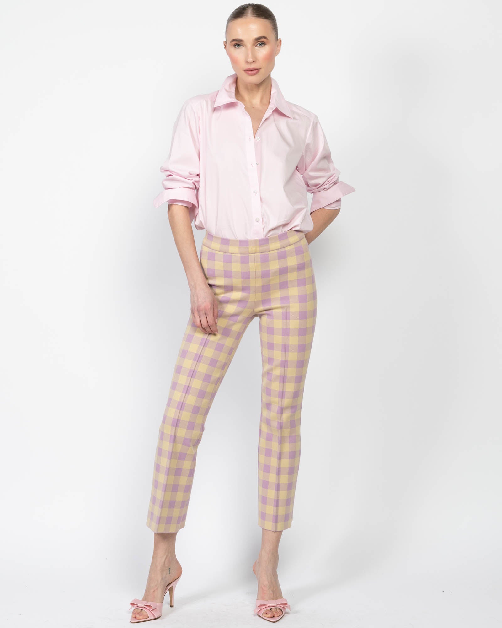 Gingham Kick Pants