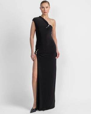 Claw One Shoulder Dress