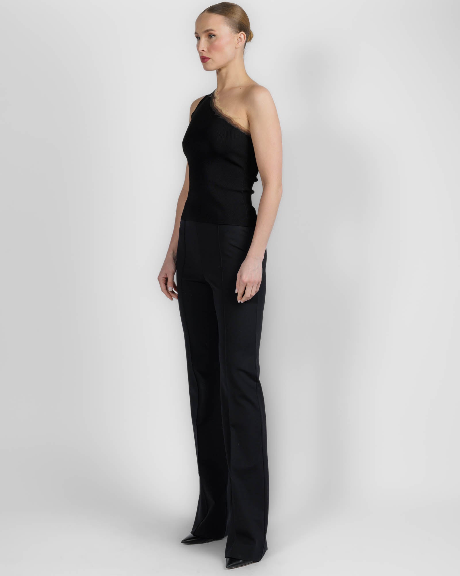 Flame One Shoulder Top