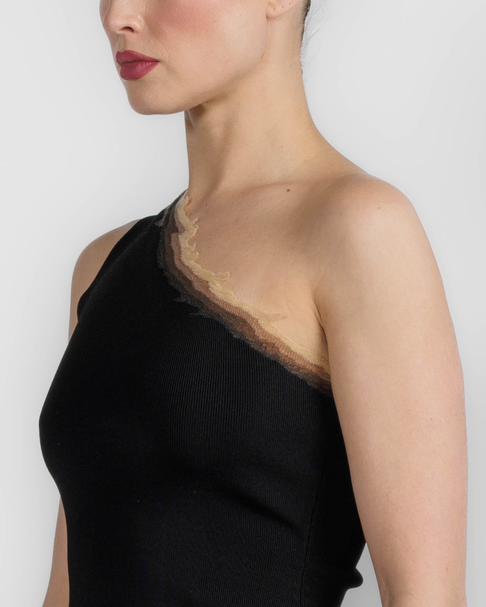 Flame One Shoulder Top