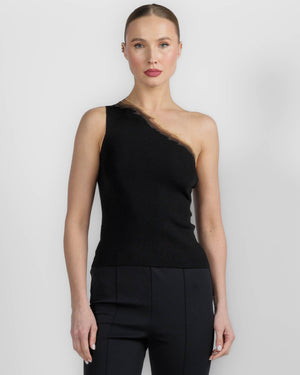 Flame One Shoulder Top