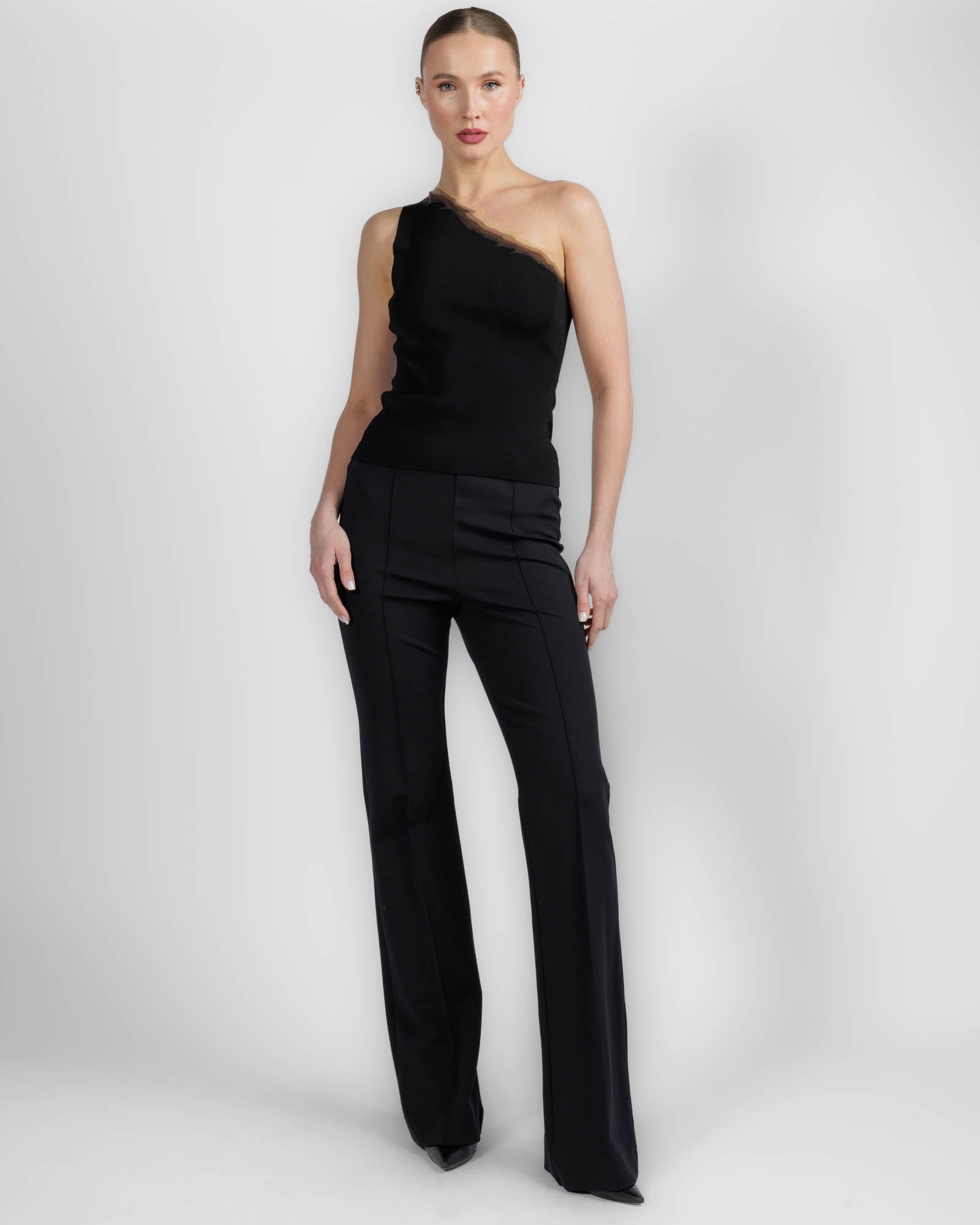 Flame One Shoulder Top